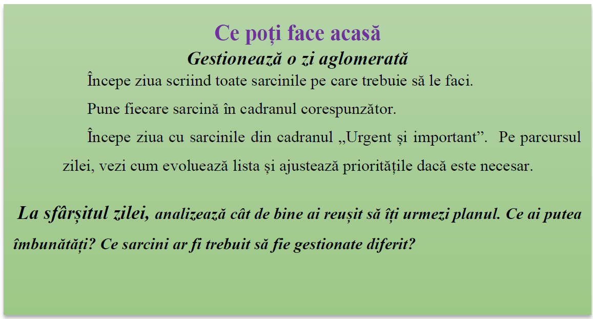 Ce poți face acasă 2