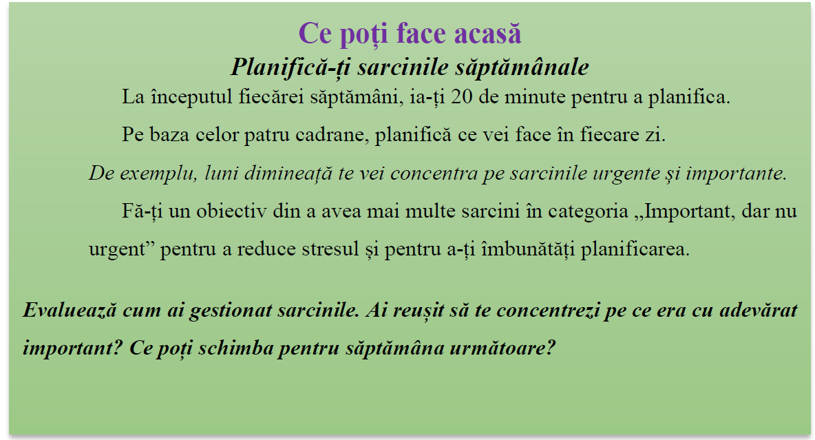 Ce poți face acasă 2