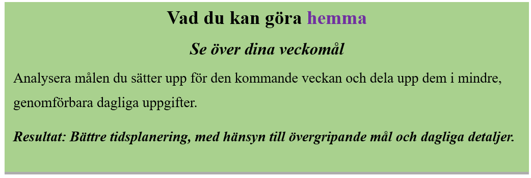 Kvällsreflektion Kvällsreflektion
